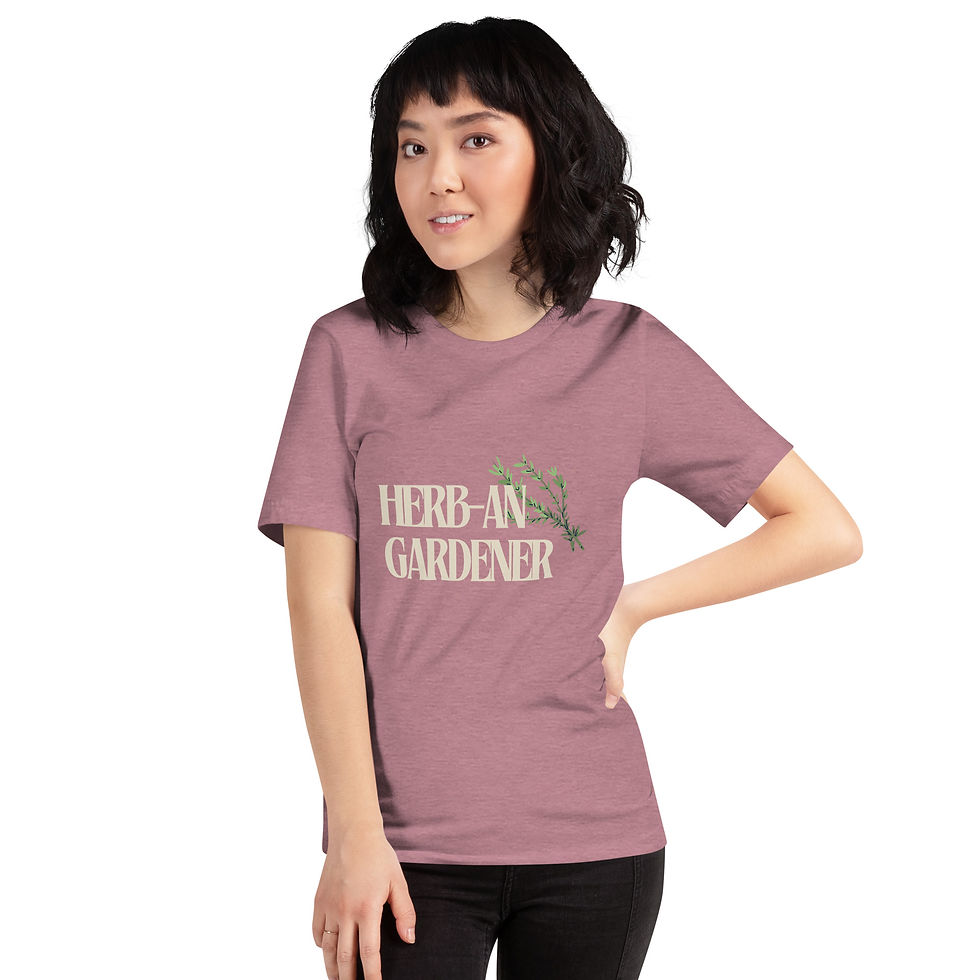 Thumbnail: Unisex Herb-an Gardener T-shirt