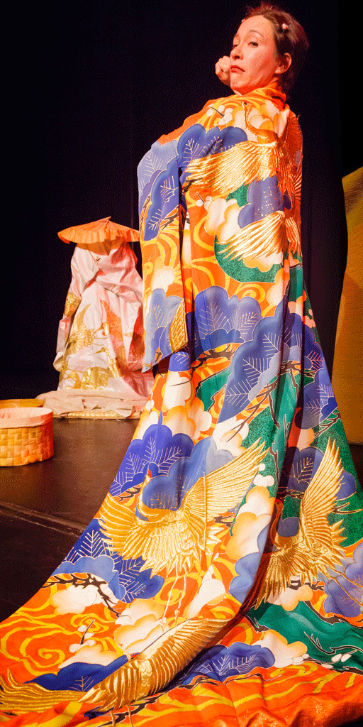 Mount Iwate kimono picture