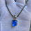Миниатюра: S 135 - Сибирский синий простой кулон