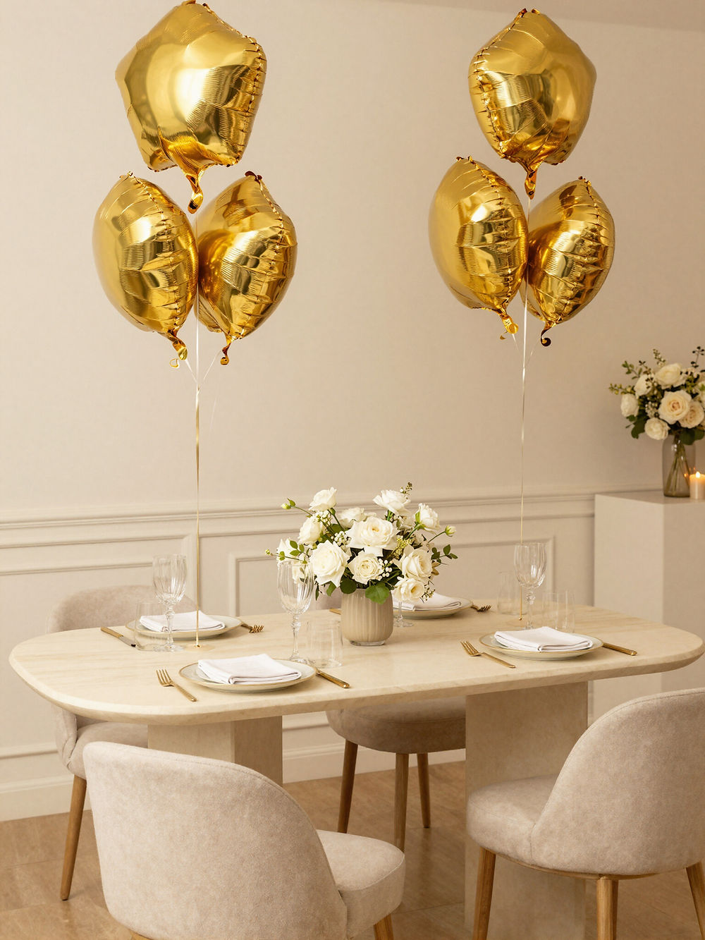 Anniversary Dinner Decor