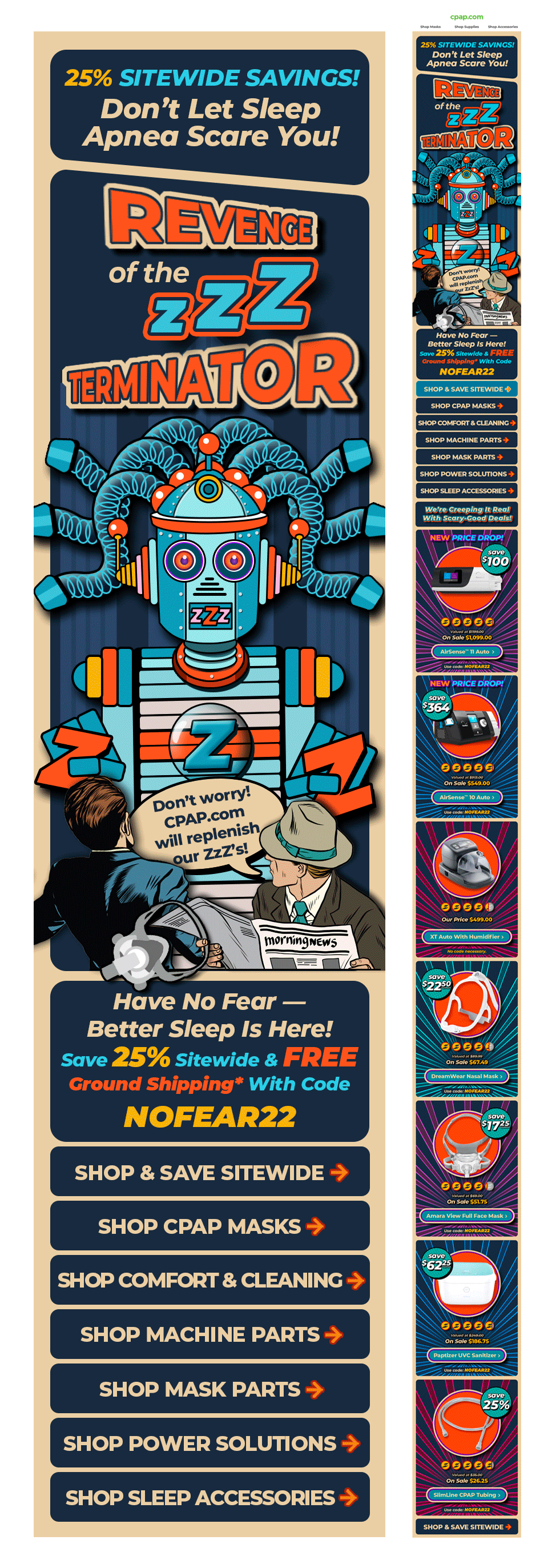 SCIFI HALLOWEEN EMAILS My Site 1