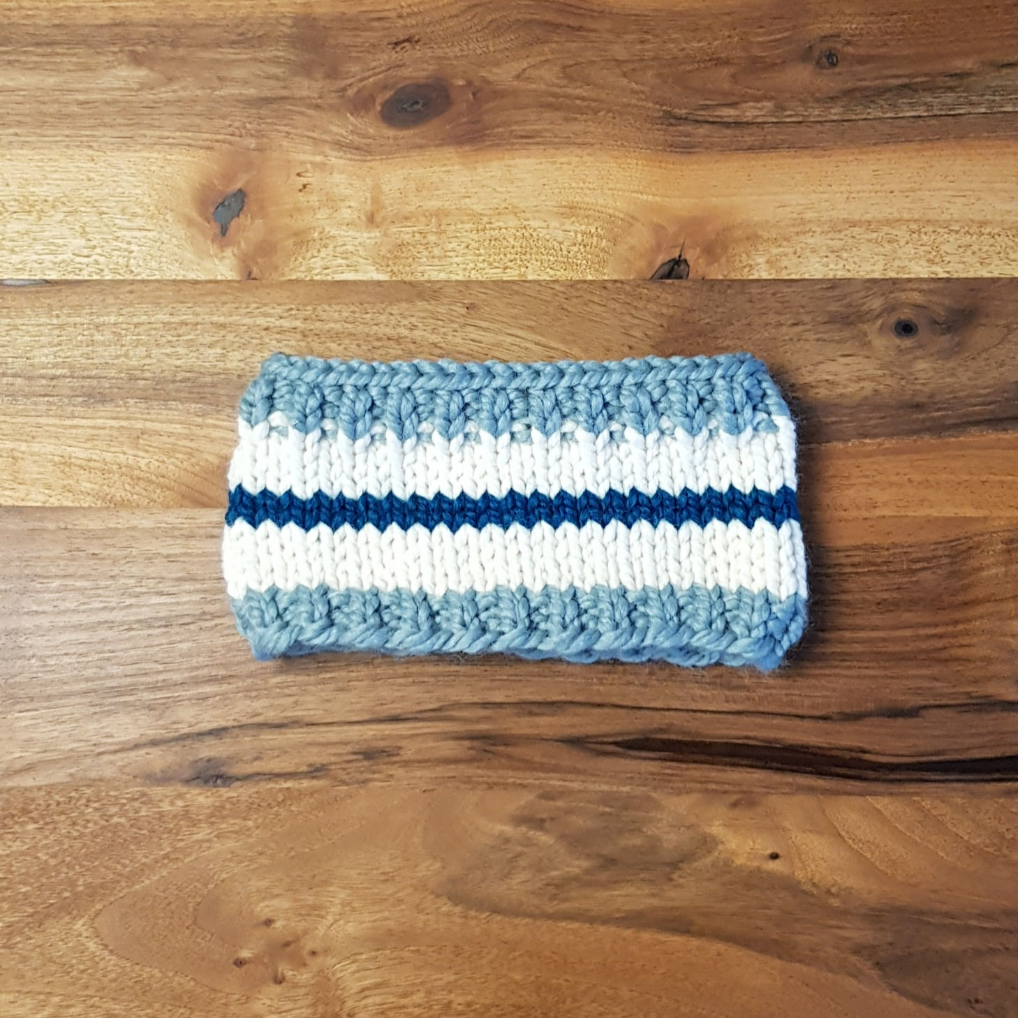 Örgü Saç Bandı - Mint