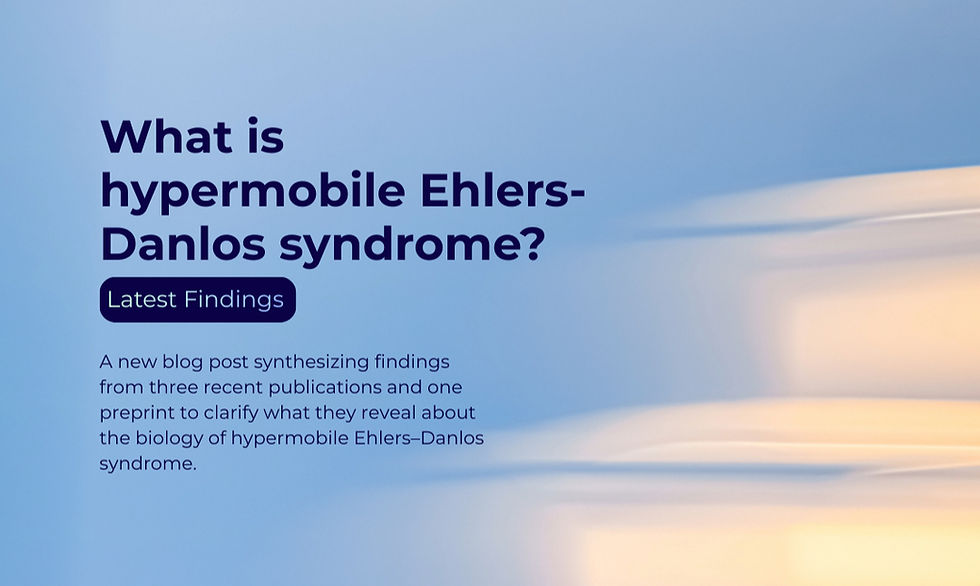 What is hypermobile Ehlers-Danlos Syndrome: What We Know Based on Recent Studies
