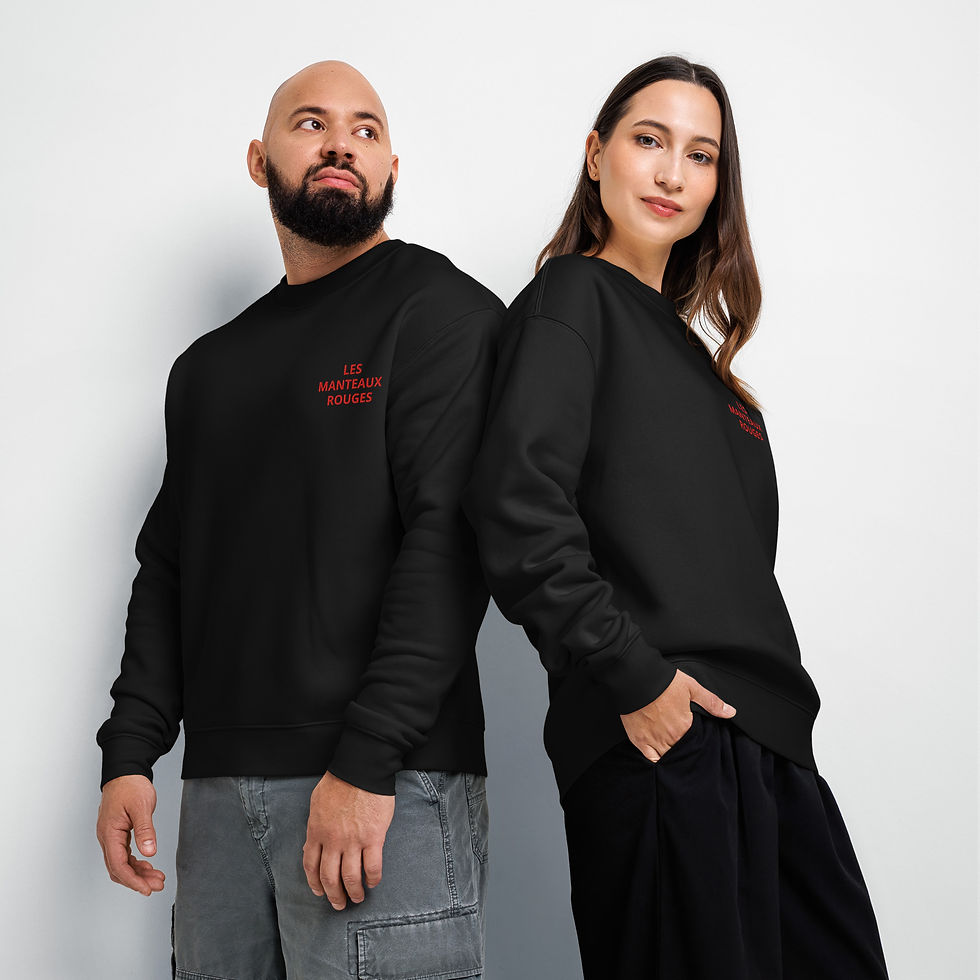 Miniature : Unisex relax crew neck sweatshirt copie (BROOKLYN)