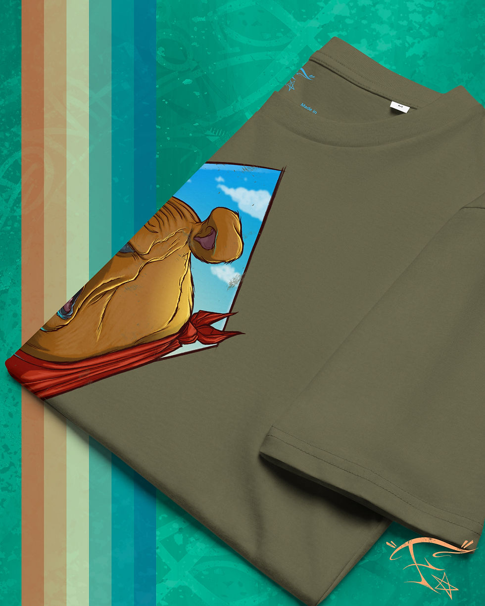 Thumbnail: FunkyA$$Clothing BEAR | Men's Organic Premium T-Shirt