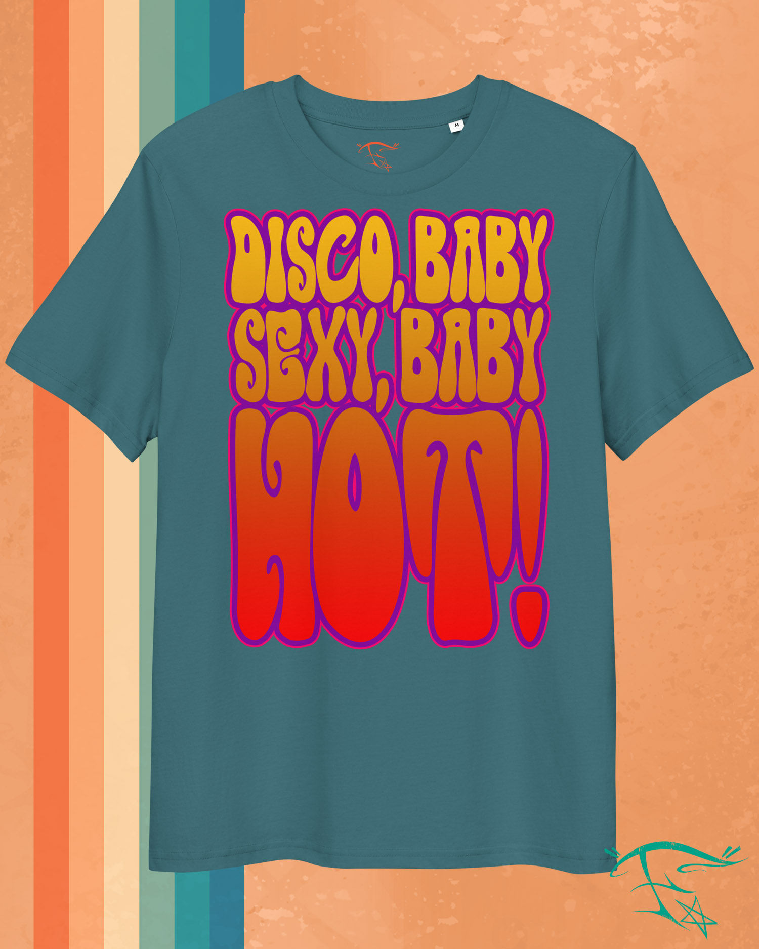 FunkyA$$Clothing Disco Baby Design | Men's Organic Premium T-Shirt