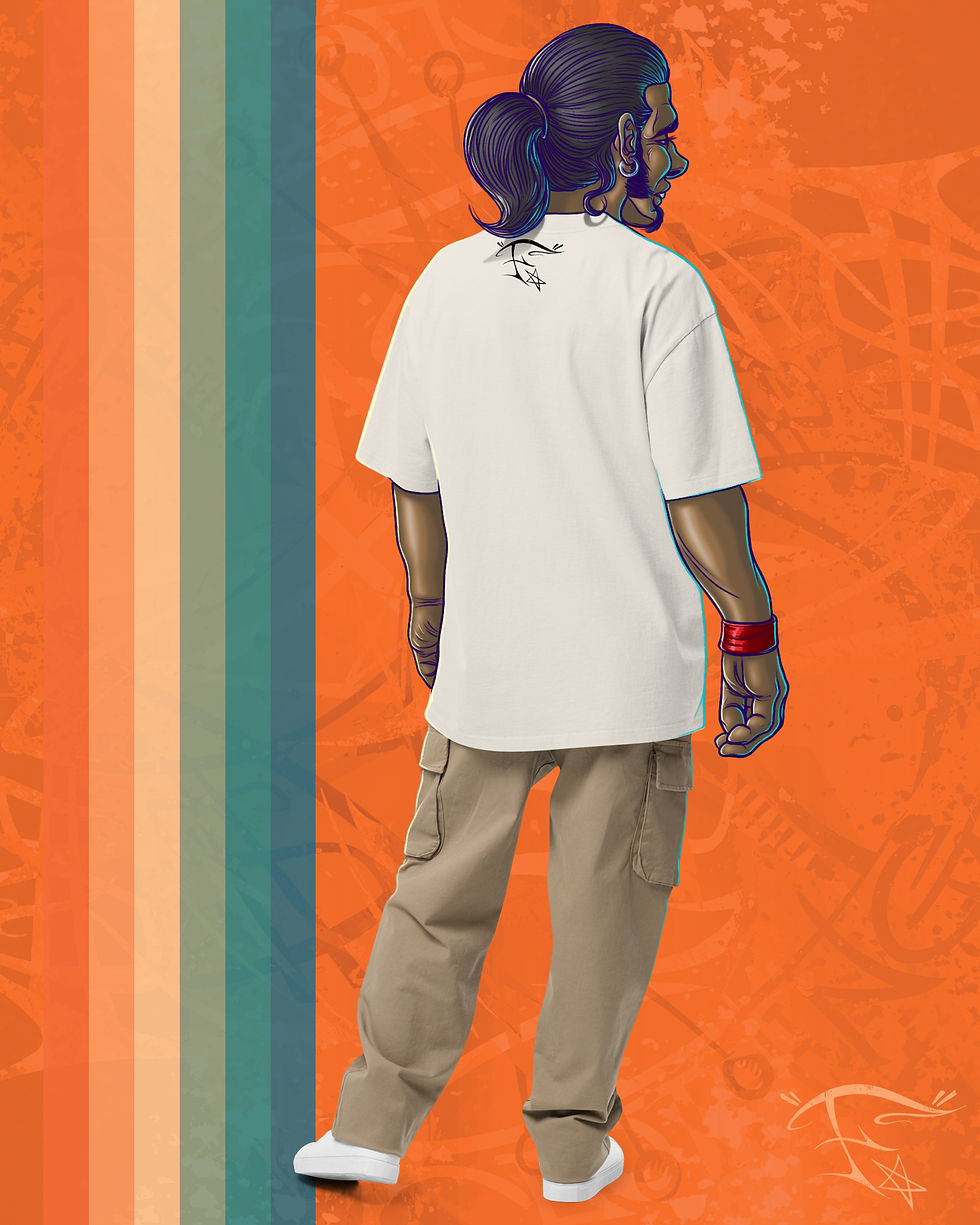 Thumbnail: FunkyA$$Clothing FLY BOY Design | Unisex Premium Oversized T-Shirt