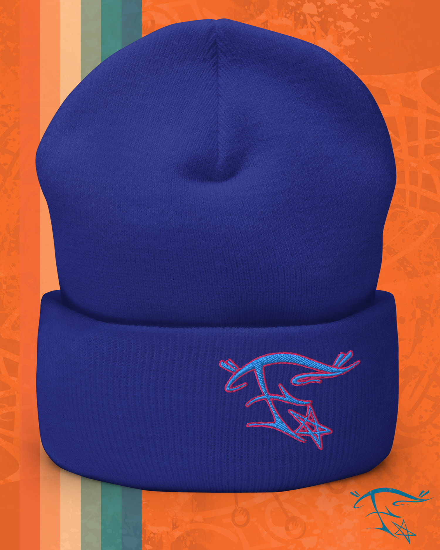 FunkyA$$Clothing Emboidered Logo | Premium Cuffed Beanie