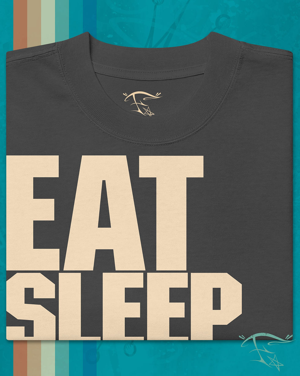 Thumbnail: FunkyA$$Clothing Eat Sleep FUNK Repeat | Unisex Premium Oversized T-Shirt