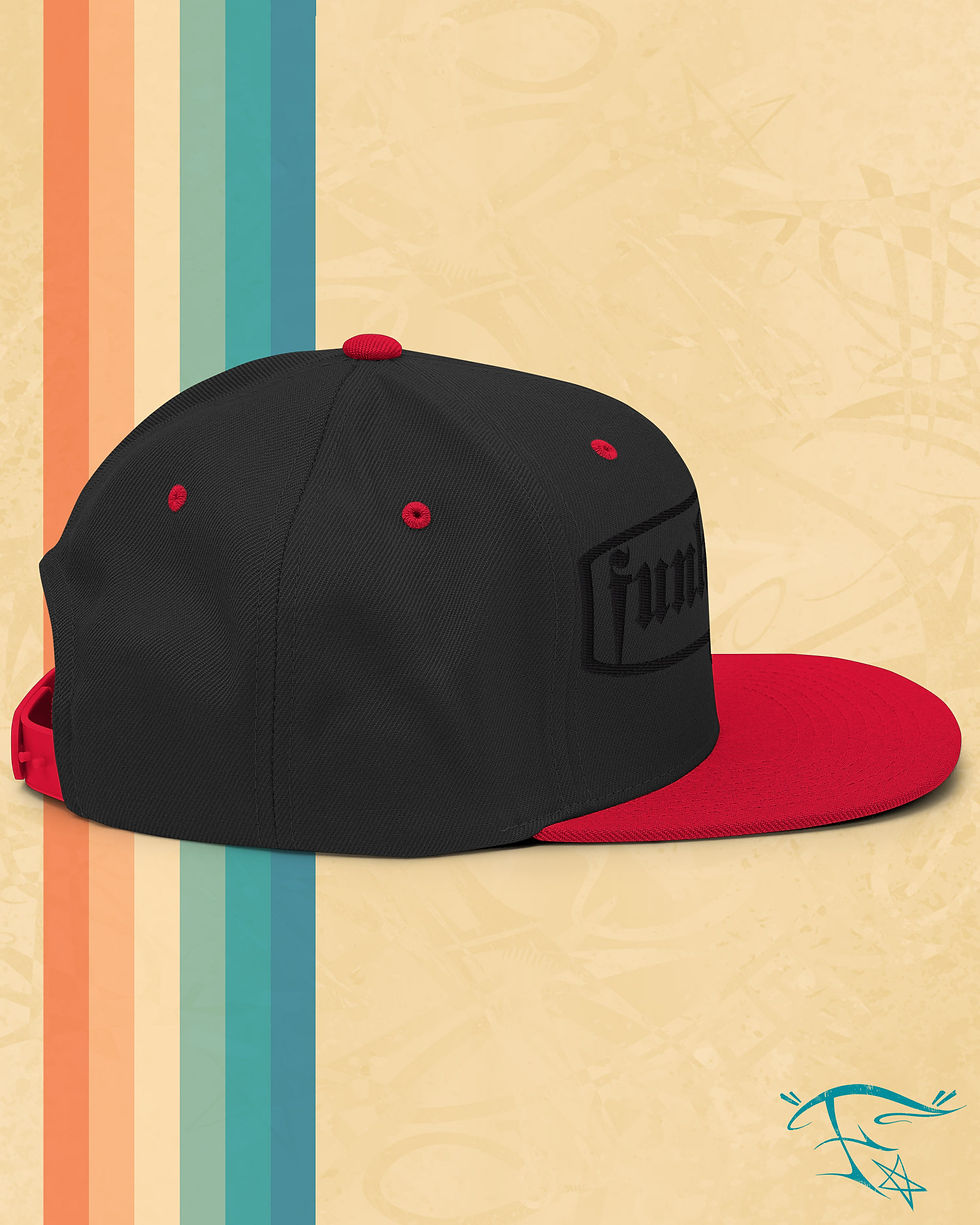 Thumbnail: FunkyA$$Clothing Embroidered Banner | Unisex Premium Snapback Hat