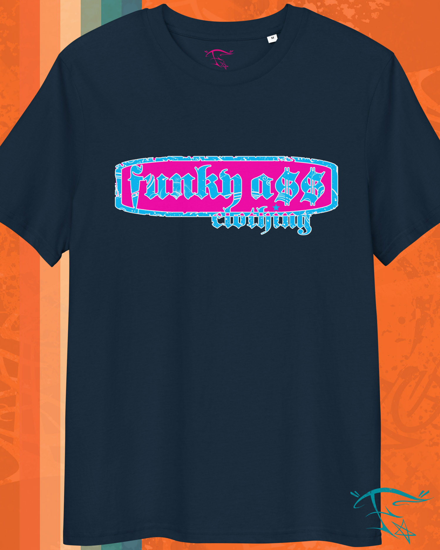 FunkyA$$Clothing Banner | Men's Organic Premium T-Shirt
