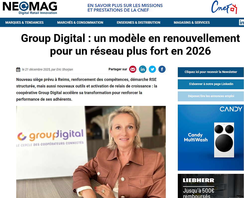 Group Digital sur Neomag