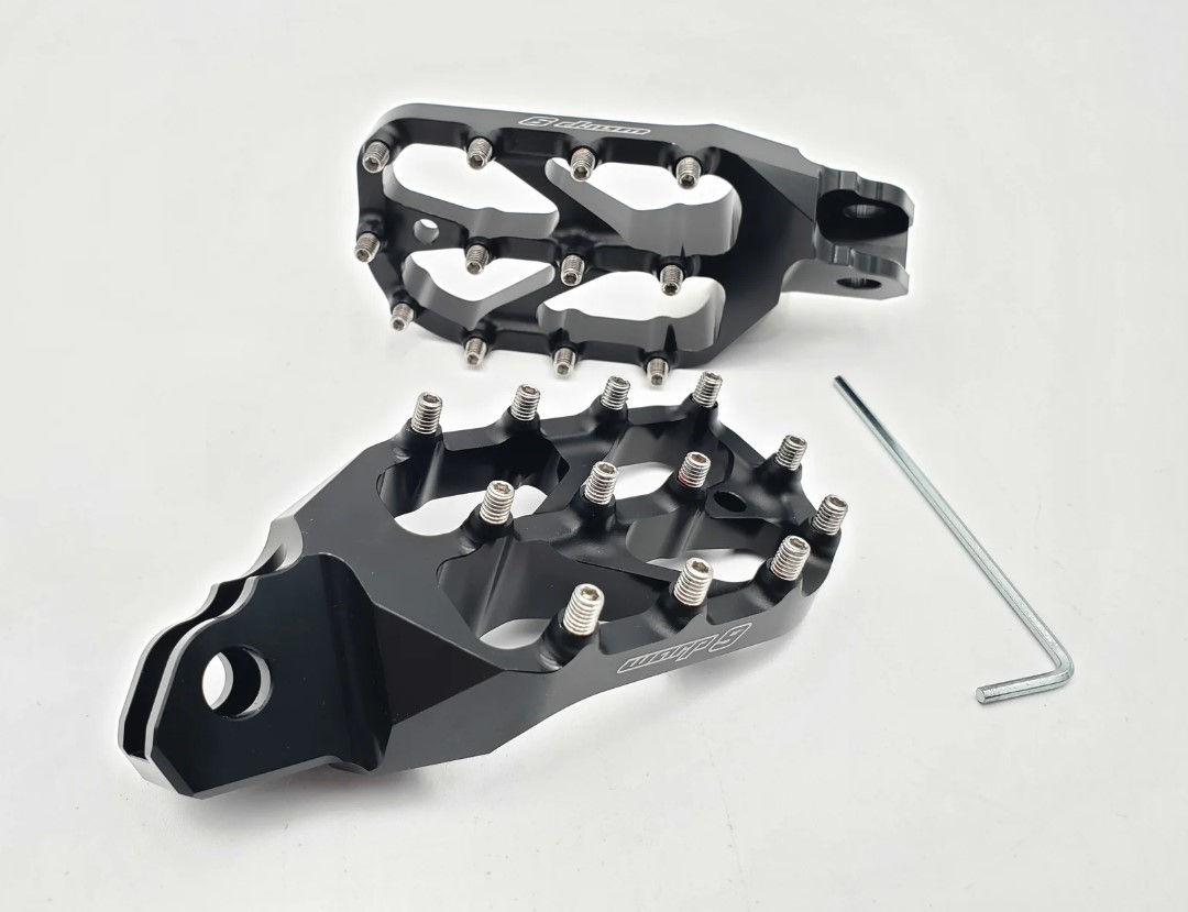 Warp9 Elite Footpegs - Suzuki DR-Z/KLX400