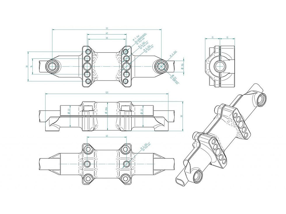 Thumbnail: Donner Tech GPS Bracket Basic 11-12mm