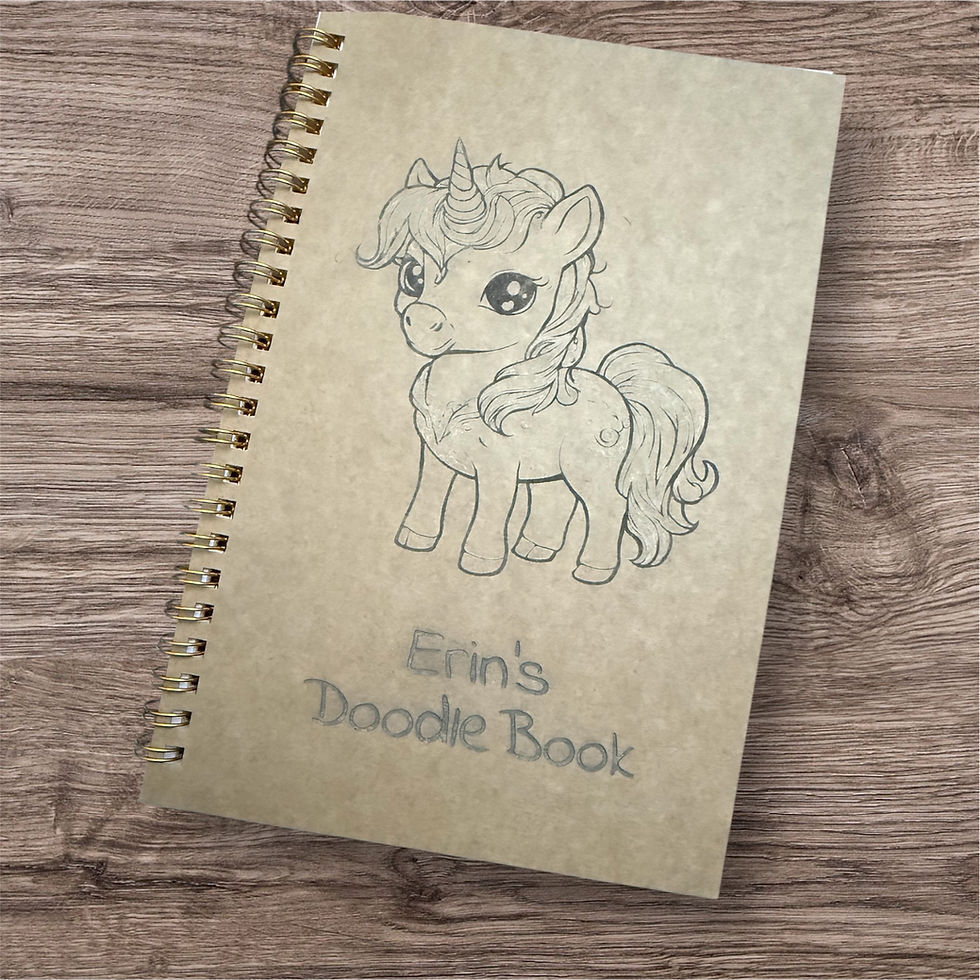 Thumbnail: Personalised A5 doodle book