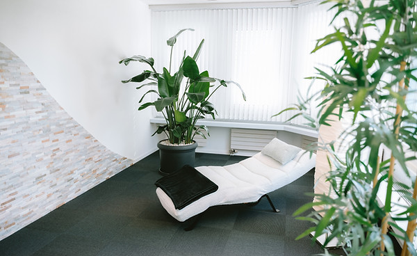 Therapiebereich Bisso Hypnose Praxisraum