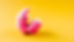 Angebissener Donut