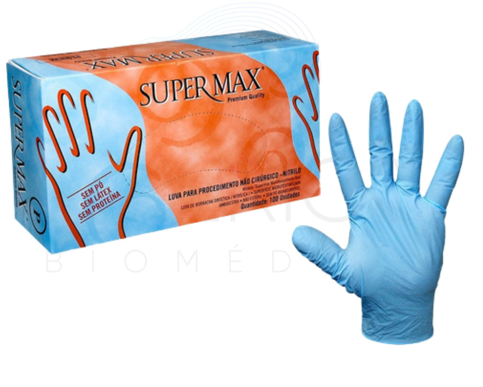Powder Free Nitrilo Blue