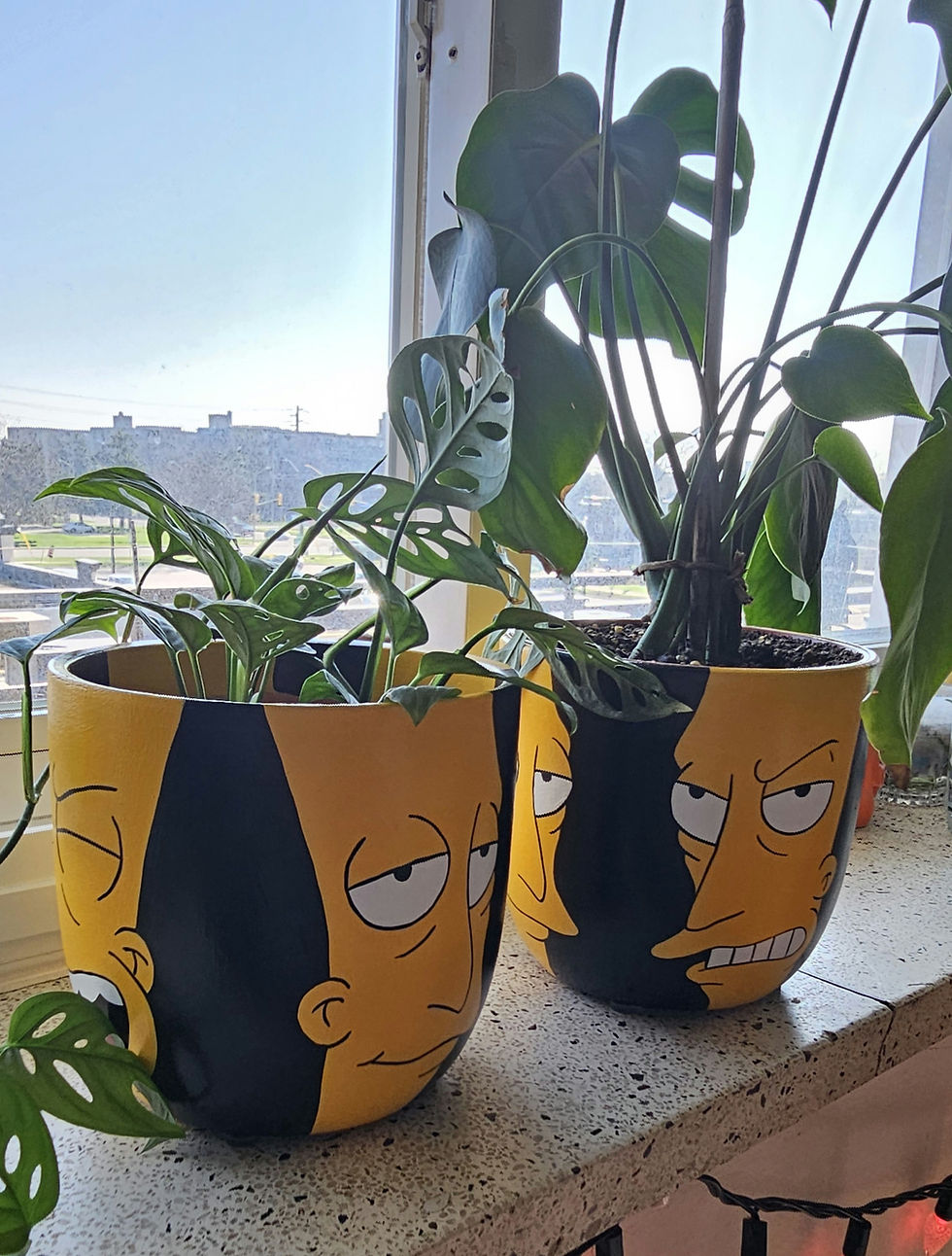 Thumbnail: Sideshow Bob plant pot (Large)