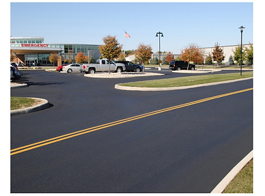 Asphalt Sealcoat Parking Lot