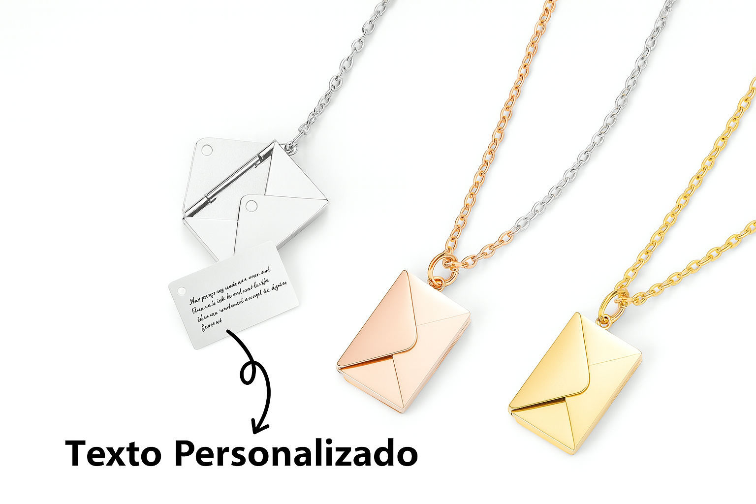 Colar Envelope dos Segredos