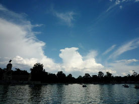 Photo du parc El buon retiro à Madrid 