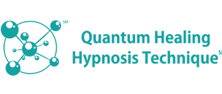 Green quantum healing hypnosis technique Logo 
