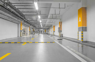 Internal warehouse driveway with the RIO-X Parking Deck Waterproofing System