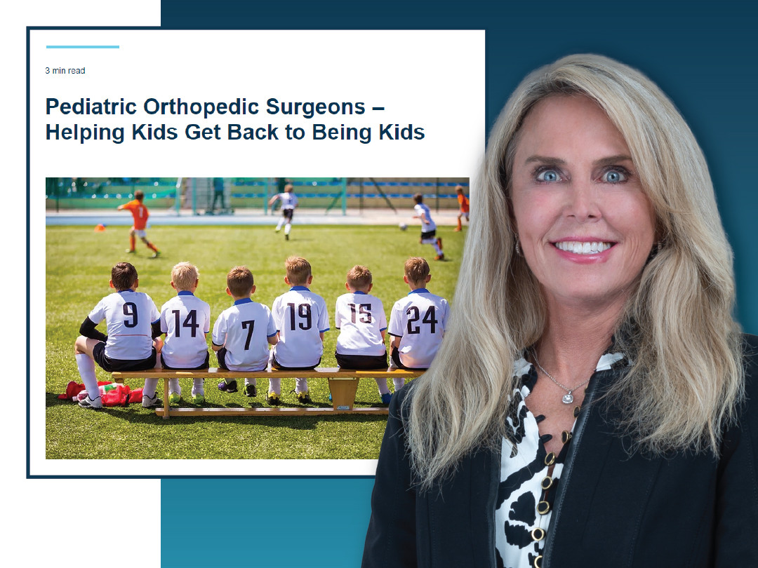 Pediatric Orthopedic Surgeons Helping Kids Get Back to Being Kids Arthritis & Sports