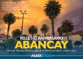 Feliz 142 Aniversario Abancay.