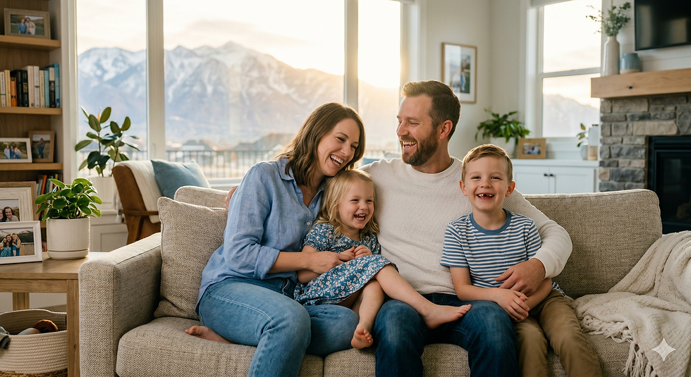 A happy family