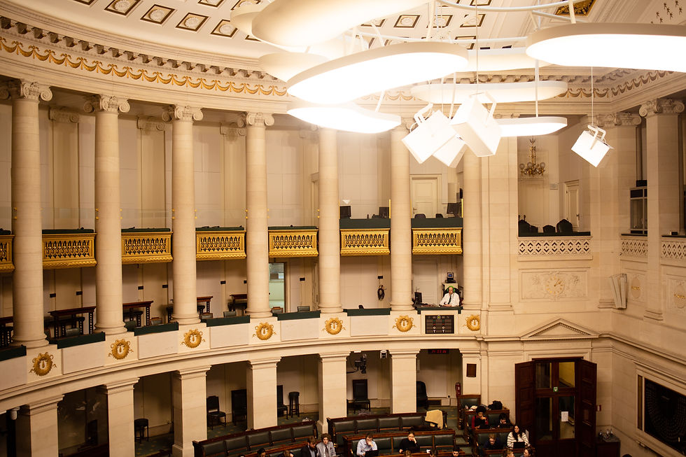 Schoolproject in de Kamer van volksvertegenwoordigers