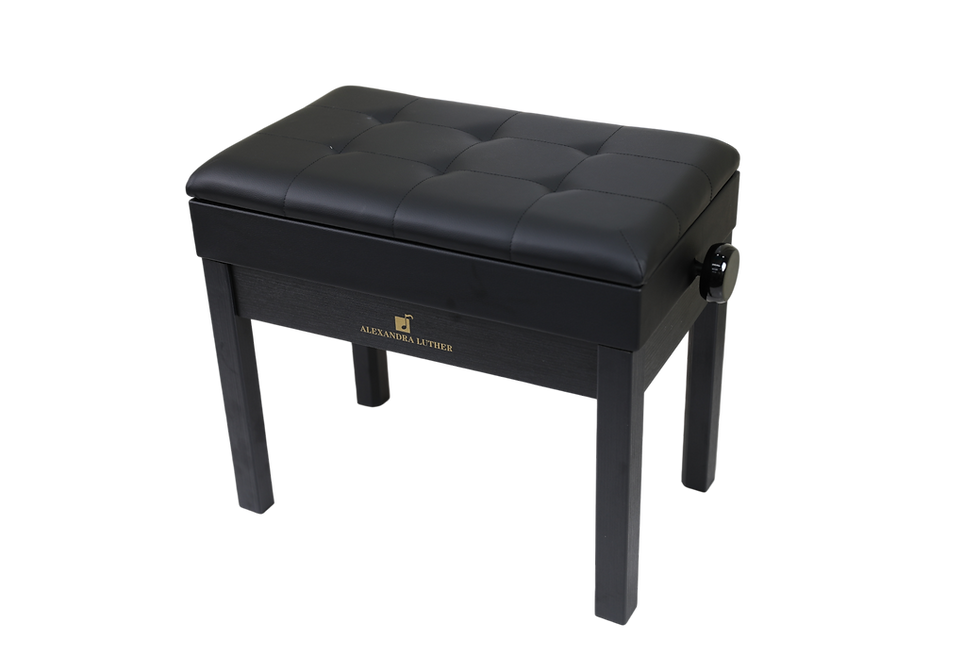 Miniatyrbilde: Justerbar Pianobenk med Oppbevaring