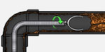 Copper anode rod for hot water heater