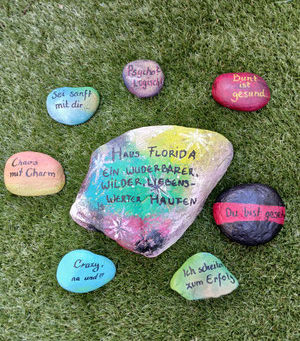 ein bunter Haufen - Steine Projekt