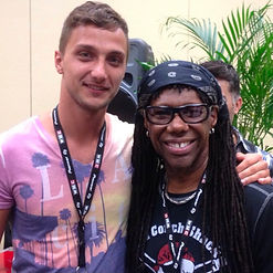 Alex Bold {Alexander Boldyrev} con Nile Rogers