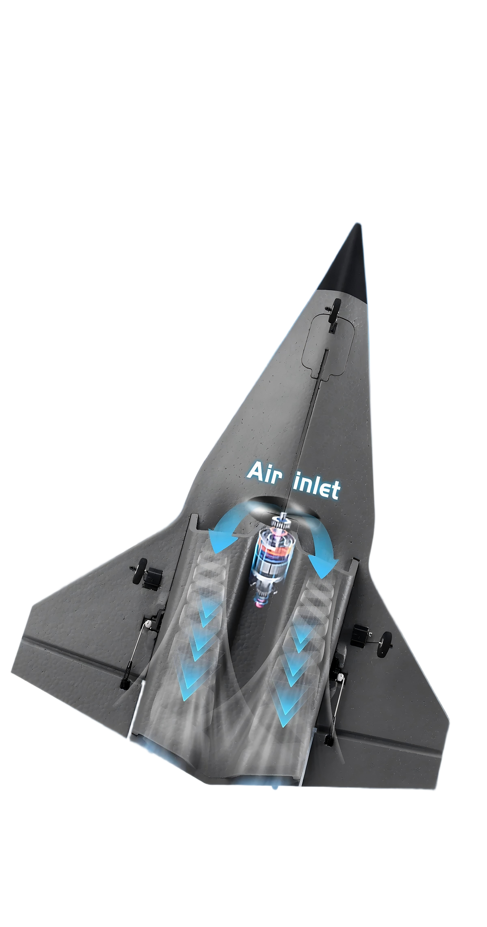 Thumbnail: STEX-14.5 inch   Brush motor  Junior toy hobby Jet  Model