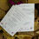 Thumbnail: Burgundy Fields  - Invitation/guest info card/label/eyelet and ribbon 