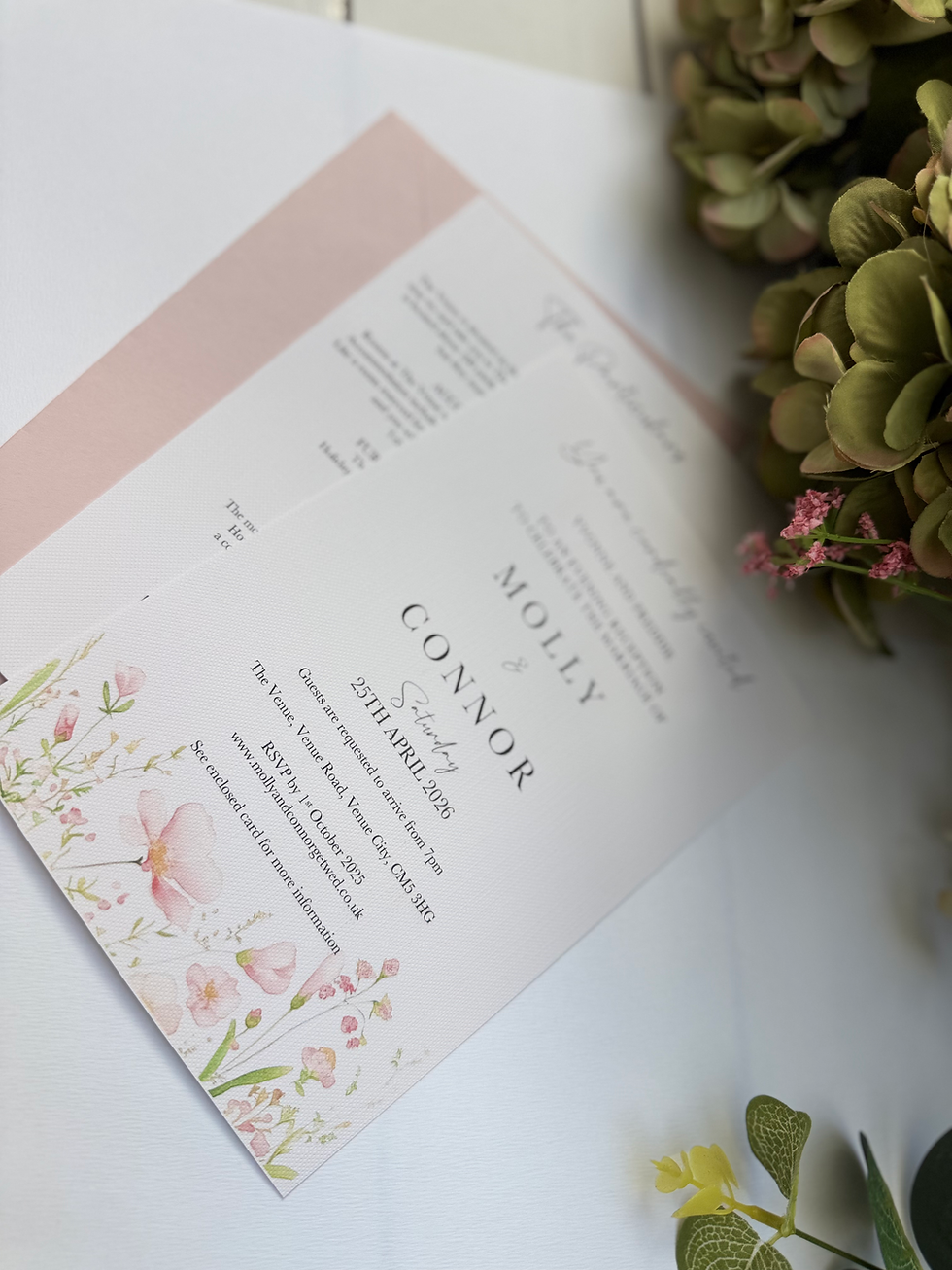 Thumbnail: Blushing Meadow - Evening Invitation