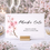 Thumbnail: Wedding Place Name Card with Pink Cherry Blossom