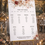 Thumbnail: Warm Embrace - Top Border - Wedding Table Plan - A1