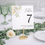 Thumbnail: Soft White  - Wedding Table Number Card