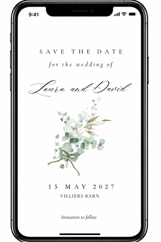 Digital Save the Date - edited for you and ready to send - Essex company