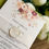 Thumbnail: Warm Embrace - Invitation/Guest Info Card/Wrap around and wax seal