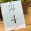 Thumbnail: Blush and White string tied table number