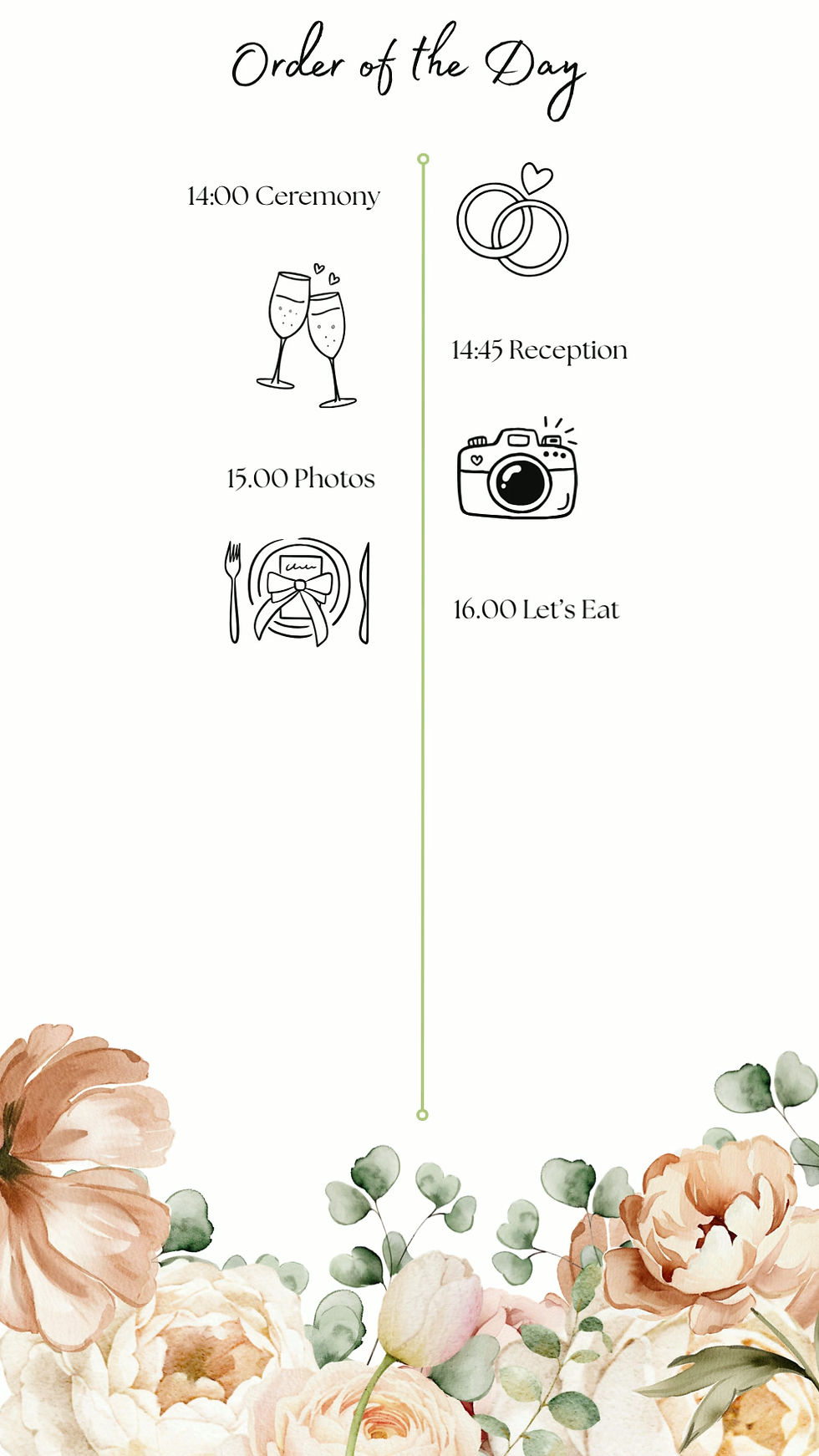 Thumbnail: Animated Digital Wedding Invitation  - Autumn Neutrals