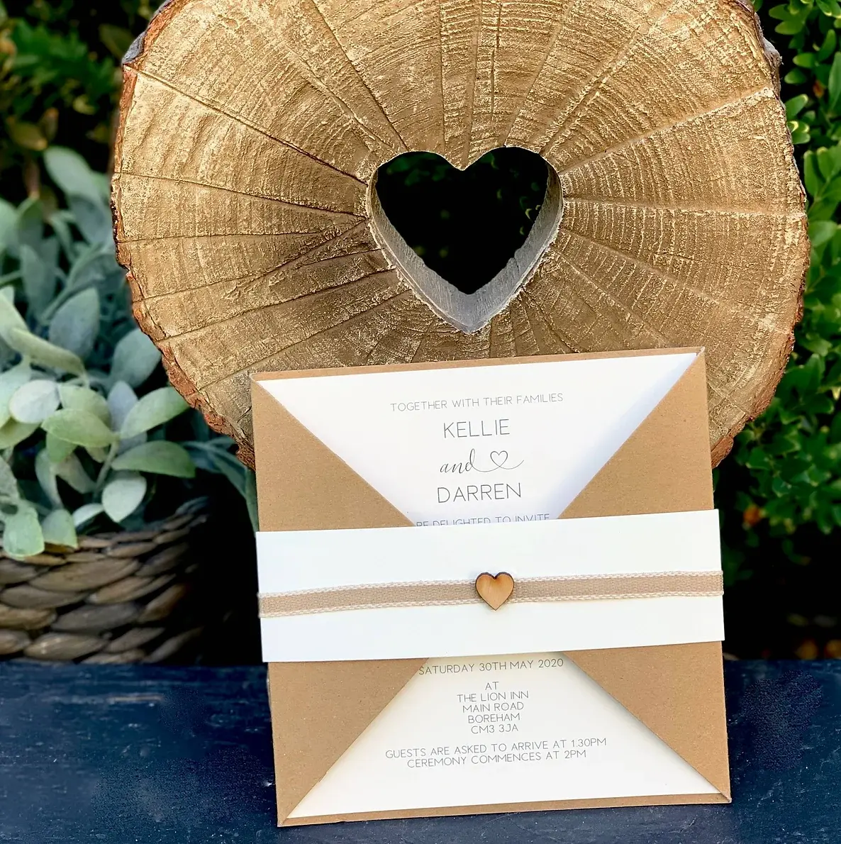 Love is... Wedding Invitation