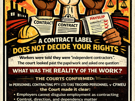 Sham Contracting Is Still Wage Theft — And the Courts Are Clear