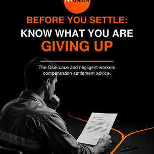 Negligent Workers Compensation Advice: The Osei Case - What Osei v P K Simpson Pty Ltd means for NSW injured workers, settlement advice, lost compensation entitlements and professional negligence