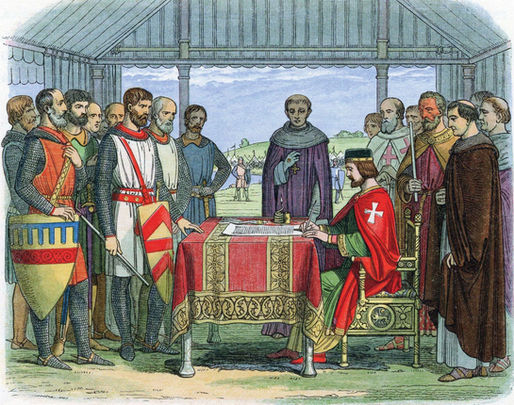 Articles of the Barons, the precursor to the Magna Carta, and the effort to constrain the King's abuses of power—what you fittingly describe as “bastardry.”